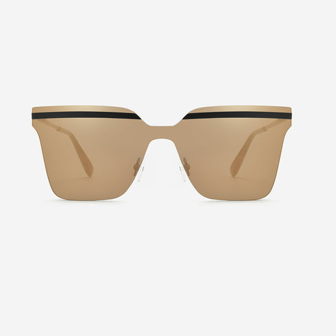 Angular Metal Women and Men Sunglasses Seville